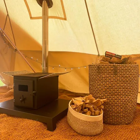 Bell Tent North Yorkshire Tente de luxe *
